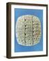 Accounts Table with Cuneiform Script, circa 2400 BC-Mesopotamian-Framed Giclee Print