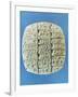 Accounts Table with Cuneiform Script, circa 2400 BC-Mesopotamian-Framed Giclee Print