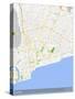 Accra, Ghana Map-null-Stretched Canvas