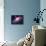 Accretion by a Supermassive Black Hole-null-Framed Stretched Canvas displayed on a wall