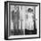 Accused Atomic Spy Julius and Ethel Rosenberg in a Standing Mug Shot, 1951-null-Framed Art Print
