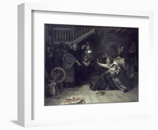 Accused of Witchcraft-Douglas Volk-Framed Giclee Print