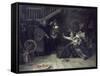 Accused of Witchcraft-Douglas Volk-Framed Stretched Canvas