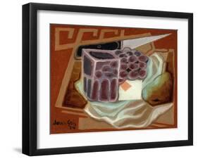 Ace of Diamonds-Juan Gris-Framed Giclee Print