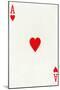 Ace of Hearts from a deck of Goodall & Son Ltd. playing cards, c1940-Unknown-Mounted Giclee Print