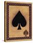 Ace of Spades-John Zaccheo-Stretched Canvas