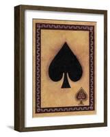 Ace of Spades-John Zaccheo-Framed Giclee Print