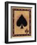 Ace of Spades-John Zaccheo-Framed Giclee Print