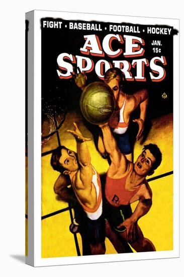 Ace Sports: Basketball-null-Stretched Canvas