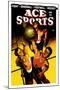 Ace Sports: Basketball-null-Mounted Art Print