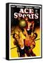 Ace Sports: Basketball-null-Framed Stretched Canvas