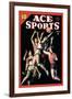 Ace Sports: In the Heat of the Game-null-Framed Art Print