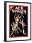 Ace Sports: In the Heat of the Game-null-Framed Art Print