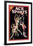 Ace Sports: In the Heat of the Game-null-Framed Art Print