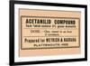 Acetanild Compound-null-Framed Premium Giclee Print