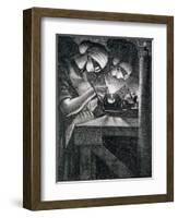 Acetylene Welders, 1917-Christopher Richard Wynne Nevinson-Framed Giclee Print