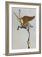 Achaemenid Vase Handle in the Form of a Winged Ibex-null-Framed Photographic Print