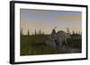 Achelousaurus Grazing in Swamp-Stocktrek Images-Framed Art Print