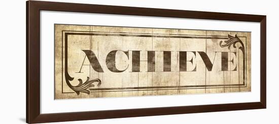 Achieve-Jace Grey-Framed Premium Giclee Print