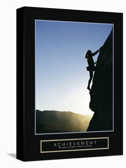 Achievement - Climber-Unknown Unknown-Stretched Canvas