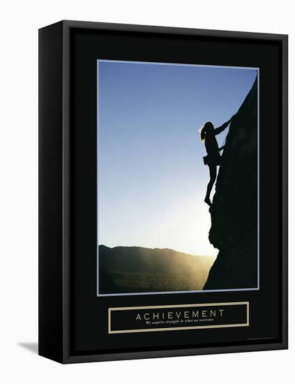 Achievement - Climber-Unknown Unknown-Framed Stretched Canvas