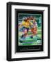 Achievement - Girl's Soccer-Bill Hall-Framed Art Print