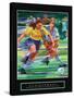 Achievement - Girl's Soccer-Bill Hall-Stretched Canvas