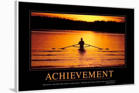 Achievement-null-Framed Poster