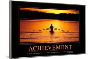 Achievement-null-Framed Poster