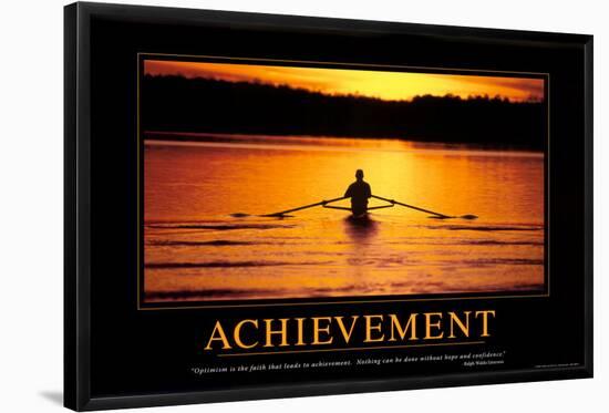 Achievement-null-Framed Poster