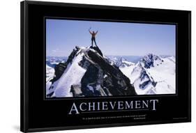Achievement-null-Framed Poster