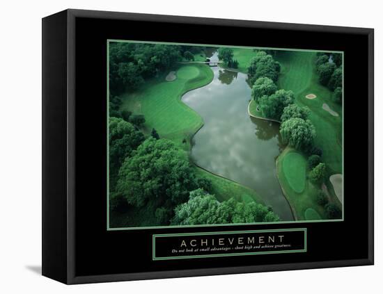 Achievement-null-Framed Stretched Canvas