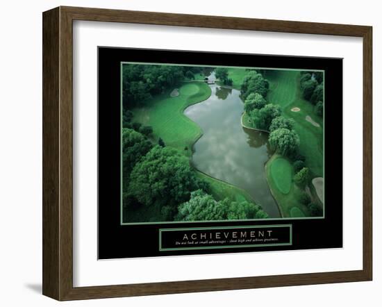 Achievement-null-Framed Art Print