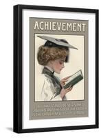 Achievement-null-Framed Art Print