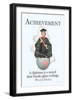 Achievement-null-Framed Art Print