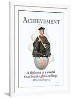 Achievement-null-Framed Art Print