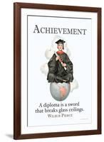 Achievement-null-Framed Art Print