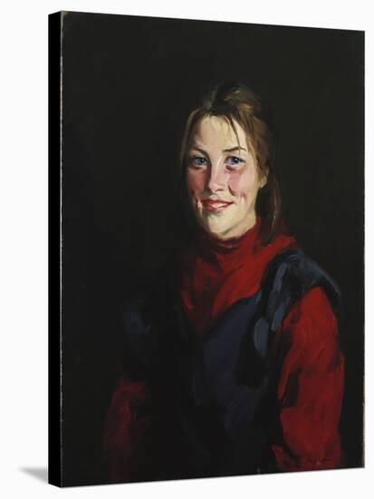 Achill Girl, 1913-George Wesley Bellows-Stretched Canvas