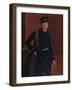 'Achille de Gas in the Uniform of a Cadet', 1856-1857-Edgar Degas-Framed Giclee Print