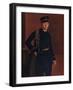 'Achille de Gas in the Uniform of a Cadet', 1856-1857-Edgar Degas-Framed Giclee Print