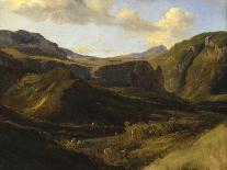 Paysage : Thésée poursuivant les centaures-Achille Etna Michallon-Giclee Print