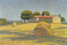 Countryside of the Guardie, 1902 (Oil on Canvas)-Achille Lauge-Giclee Print