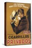 Cigarillos Privados-Achille Luciano Mauzan-Art Print