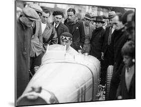 Achille Varzi in a Bugatti T51, Winner of the Monaco Grand Prix, 1933-null-Mounted Photographic Print