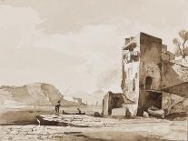 Tower and Town Walls-Achille Vianelli-Giclee Print