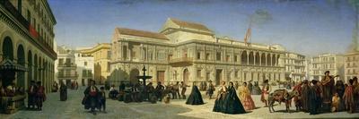 The Plaza De San Francisco and the Ayuntamiento, Seville-Achille Zo-Giclee Print