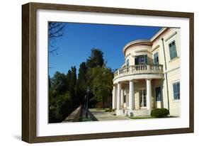 Achilleion Palace of Empress Elisabeth of Austria Well known as Sissi-Tuul-Framed Photographic Print