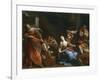 Achilles Among Daughters of Lycomedes-Alessandro Tiarini-Framed Giclee Print