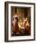 Achilles at the Court of King Lycomedes with His Daughters-Pompeo Batoni-Framed Giclee Print