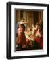 Achilles at the Court of King Lycomedes with His Daughters-Pompeo Batoni-Framed Giclee Print